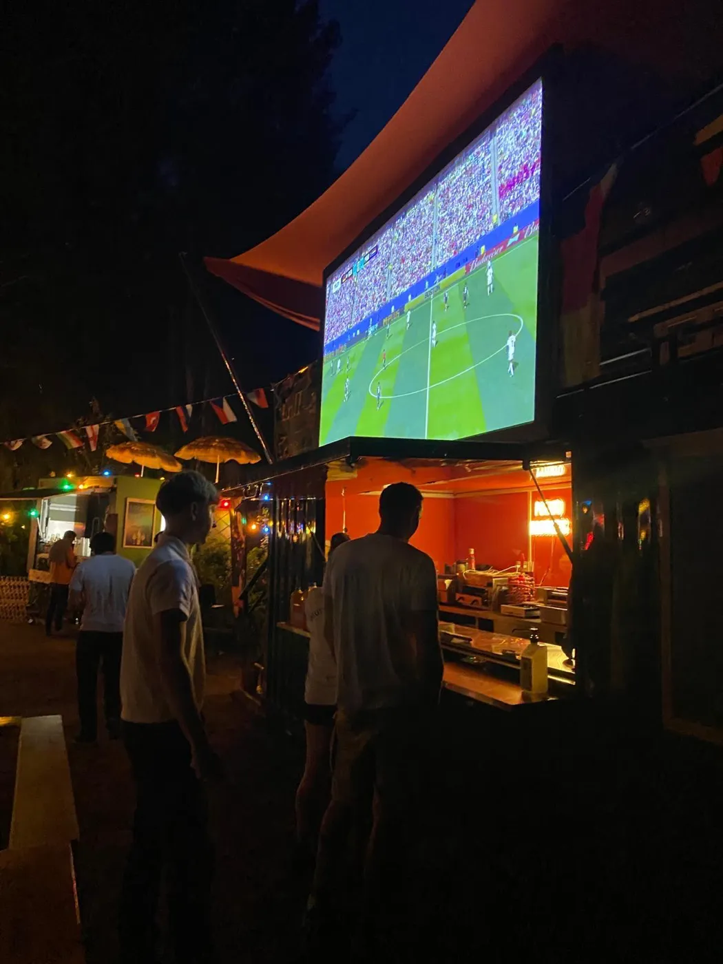 Bestellen beim Public Viewing